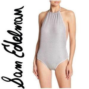 Sam Edelman Metallic Swimsuit